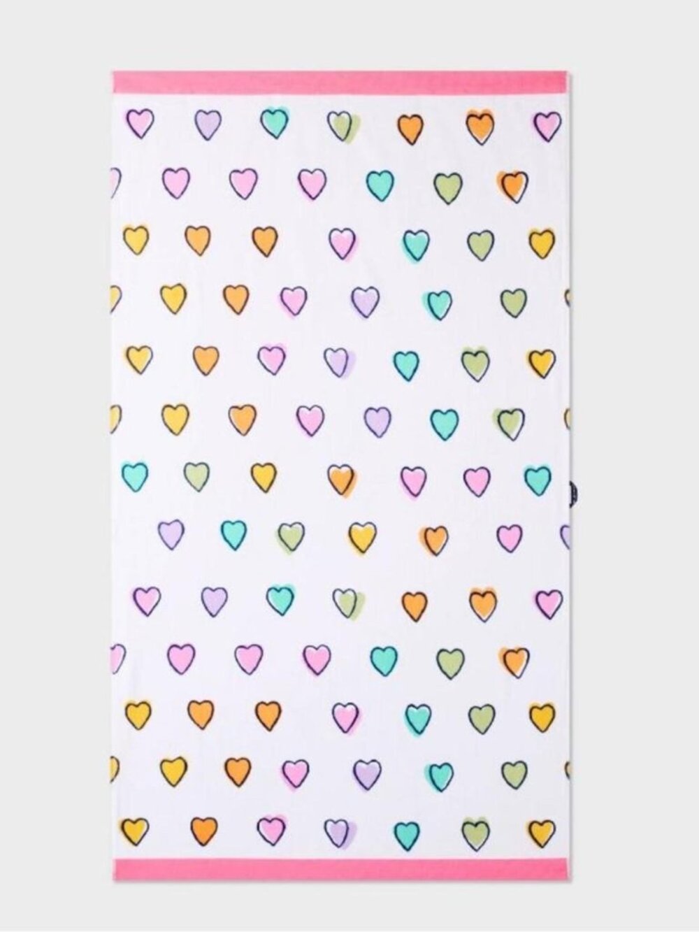 NWT Roller Rabbit x Target Disco Hearts Wave Beach Towel